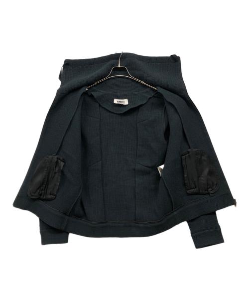 MM6 Maison Margiela（エムエムシックスメゾンマルジェラ）MM6 Maison Margiela (エムエムシックスメゾンマルジェラ) ジップパーカー ブラック サイズ:42の古着・服飾アイテム