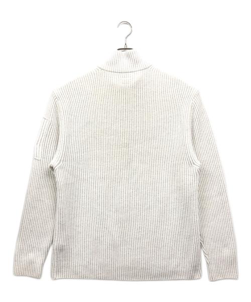 C.P COMPANY（シーピーカンパニー）C.P COMPANY (シーピーカンパニー) ニットハーフジップセーター ホワイト サイズ:Lの古着・服飾アイテム