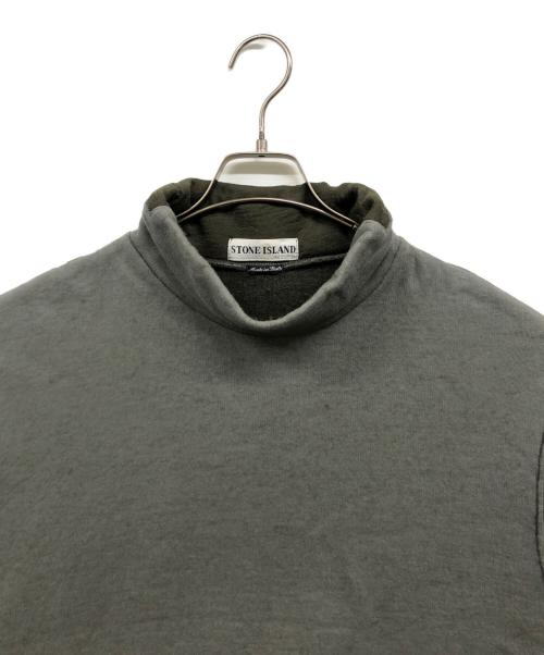 STONE ISLAND（ストーンアイランド）STONE ISLAND (ストーンアイランド) ハイネックスウェット グレー サイズ:XLの古着・服飾アイテム