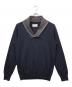 Maison Margiela（メゾンマルジェラ）の古着「ウールニット」｜ネイビー