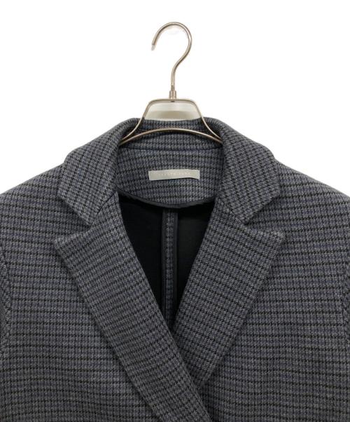 theory（セオリー）theory (セオリー) チェックコート ネイビー サイズ:38の古着・服飾アイテム