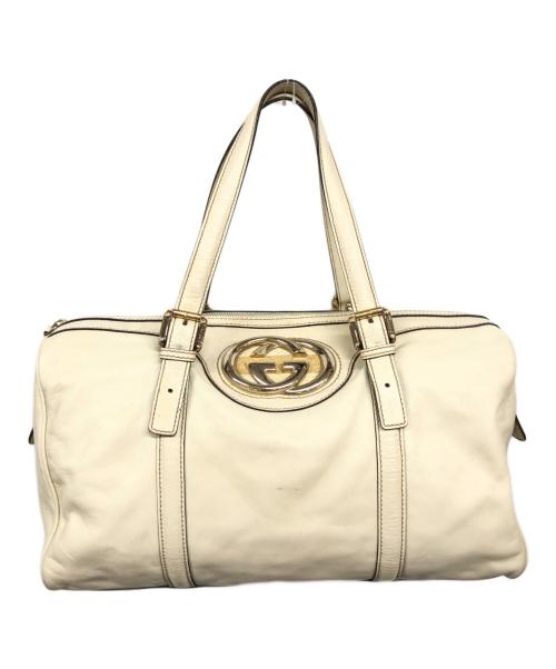 GUCCI（グッチ）GUCCI (グッチ) トートバッグ ベージュの古着・服飾アイテム