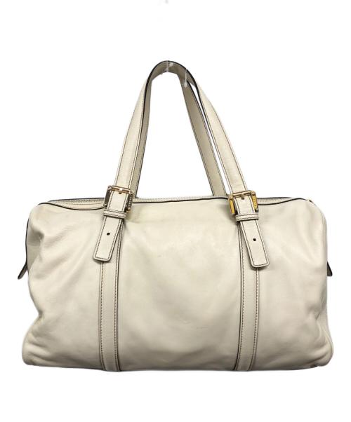 GUCCI（グッチ）GUCCI (グッチ) トートバッグ ベージュの古着・服飾アイテム