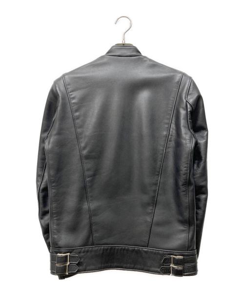Lewis Leathers（ルイスレザース）Lewis Leathers (ルイスレザース) Hysteric Glamour (ヒステリックグラマー) シングルライダースジャケット ブラック サイズ:Sの古着・服飾アイテム