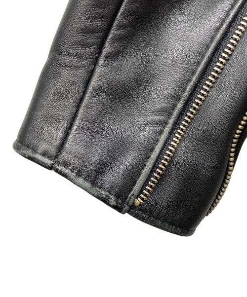 Lewis Leathers（ルイスレザース）Lewis Leathers (ルイスレザース) Hysteric Glamour (ヒステリックグラマー) シングルライダースジャケット ブラック サイズ:Sの古着・服飾アイテム