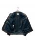 中古・古着 Lewis Leathers (ルイスレザース) Hysteric Glamour (ヒステリックグラマー) シングルライダースジャケット ブラック サイズ:S：80000円