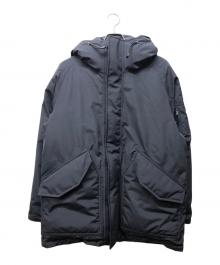 nanamica（ナナミカ）の古着「GORE-TEX Down Coat Sunset」｜ネイビー