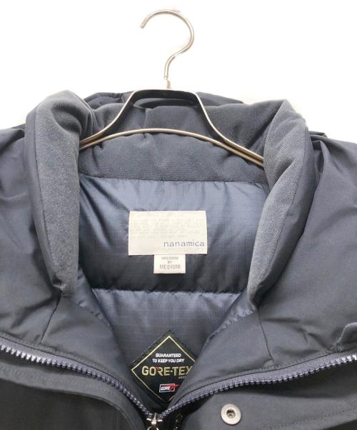 nanamica（ナナミカ）nanamica (ナナミカ) GORE-TEX Down Coat Sunset ネイビー サイズ:Mの古着・服飾アイテム