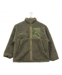 THE NORTHFACE PURPLELABEL（ザ・ノースフェイス パープルレーベル）の古着「Wool Boa Fleece Field Jacket」｜グリーン