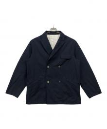 nanamica（ナナミカ）の古着「ダブルブレストジャケット」｜ネイビー