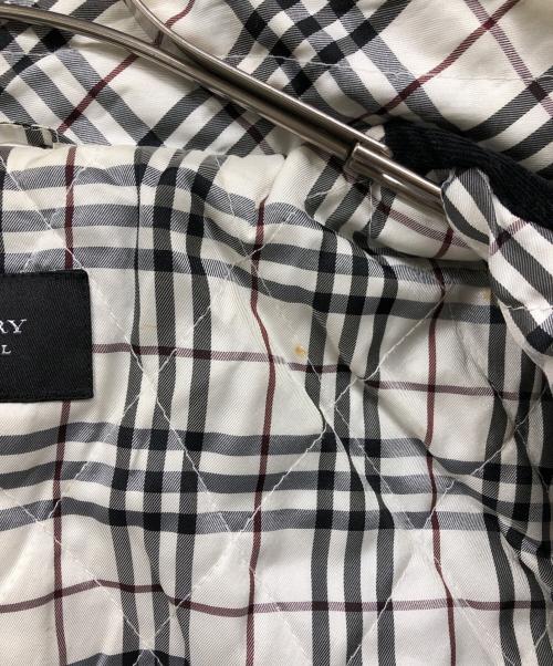 BURBERRY BLACK LABEL（バーバリーブラックレーベル）BURBERRY BLACK LABEL (バーバリーブラックレーベル) レザージャケット ブラック サイズ:Mの古着・服飾アイテム