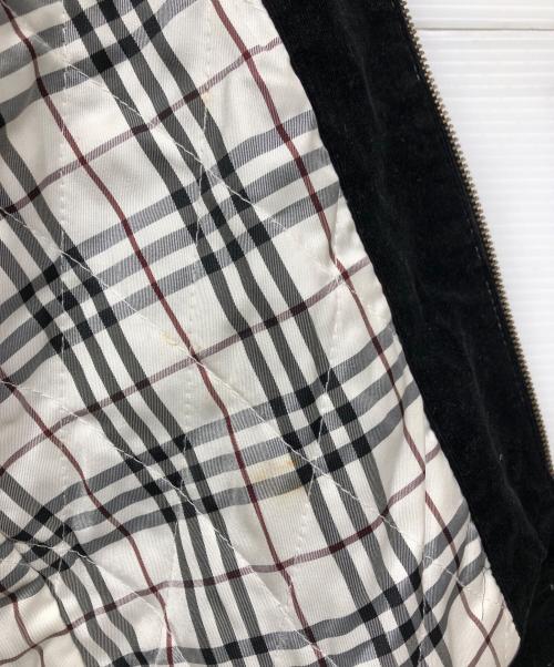 BURBERRY BLACK LABEL（バーバリーブラックレーベル）BURBERRY BLACK LABEL (バーバリーブラックレーベル) レザージャケット ブラック サイズ:Mの古着・服飾アイテム