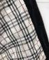 中古・古着 BURBERRY BLACK LABEL (バーバリーブラックレーベル) レザージャケット ブラック サイズ:M：15000円