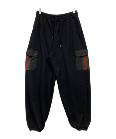 極美品　GUCCI グッチ　2023 スエット　パンツ　ダブルG GG 中古・古着通販】GUCCI (グッチ) シェリーラインスウェットカーゴ