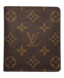 LOUIS VUITTON（ルイ ヴィトン）の古着「2つ折り財布」｜ブラウン