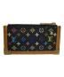 LOUIS VUITTON (ルイ ヴィトン) コインケース ブラック・ブラウン：25000円