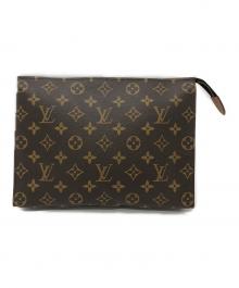 LOUIS VUITTON（ルイ ヴィトン）の古着「クラッチバッグ」｜ブラウン
