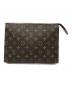 LOUIS VUITTON（ルイ ヴィトン）の古着「クラッチバッグ」｜ブラウン