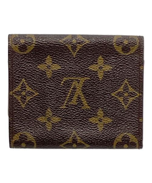 LOUIS VUITTON（ルイ ヴィトン）LOUIS VUITTON (ルイ ヴィトン) 名刺入れ ブラウンの古着・服飾アイテム