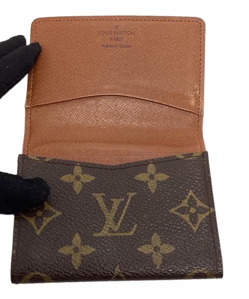LOUIS VUITTON（ルイ ヴィトン）LOUIS VUITTON (ルイ ヴィトン) 名刺入れ ブラウンの古着・服飾アイテム