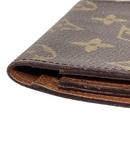 LOUIS VUITTON（ルイ ヴィトン）LOUIS VUITTON (ルイ ヴィトン) 名刺入れ ブラウンの古着・服飾アイテム