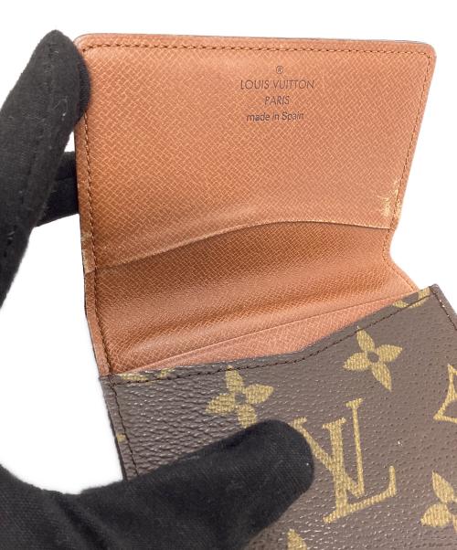 LOUIS VUITTON（ルイ ヴィトン）LOUIS VUITTON (ルイ ヴィトン) 名刺入れ ブラウンの古着・服飾アイテム