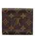 LOUIS VUITTON (ルイ ヴィトン) 名刺入れ ブラウン：10000円