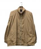 stussyステューシー）の古着「ジップアップジャケット」｜ベージュ