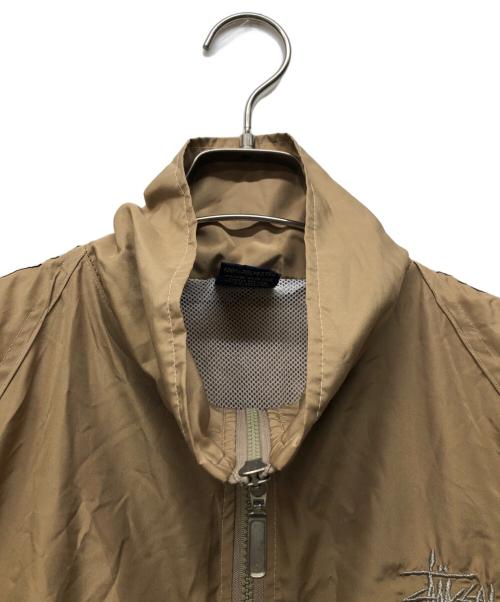 stussy（ステューシー）stussy (ステューシー) ジップアップジャケット ベージュ サイズ:Lの古着・服飾アイテム