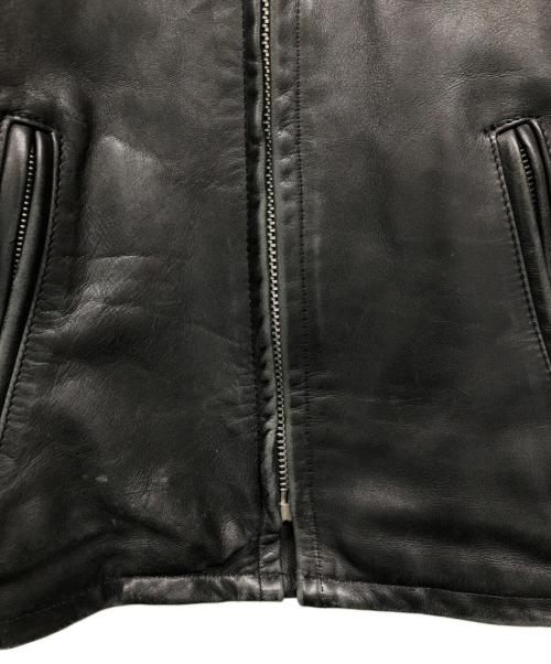 Schott（ショット）Schott (ショット) レザージャケット ブラック サイズ:32の古着・服飾アイテム