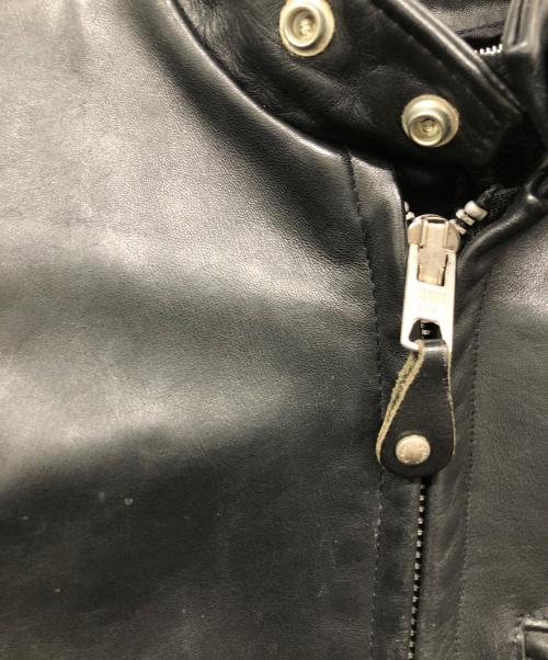 Schott（ショット）Schott (ショット) レザージャケット ブラック サイズ:32の古着・服飾アイテム
