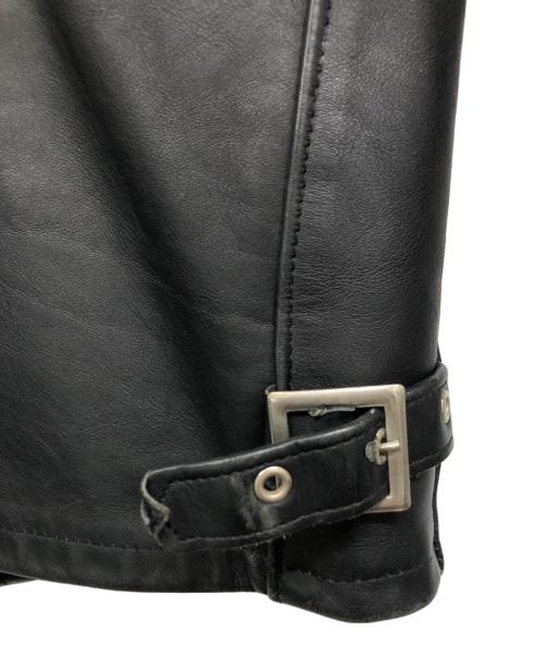 Schott（ショット）Schott (ショット) レザージャケット ブラック サイズ:32の古着・服飾アイテム