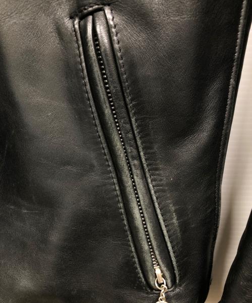 Schott（ショット）Schott (ショット) レザージャケット ブラック サイズ:32の古着・服飾アイテム