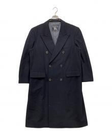 Burberry's（バーバリーズ）の古着「カシミヤ混ダブルチェスターコート」｜ネイビー