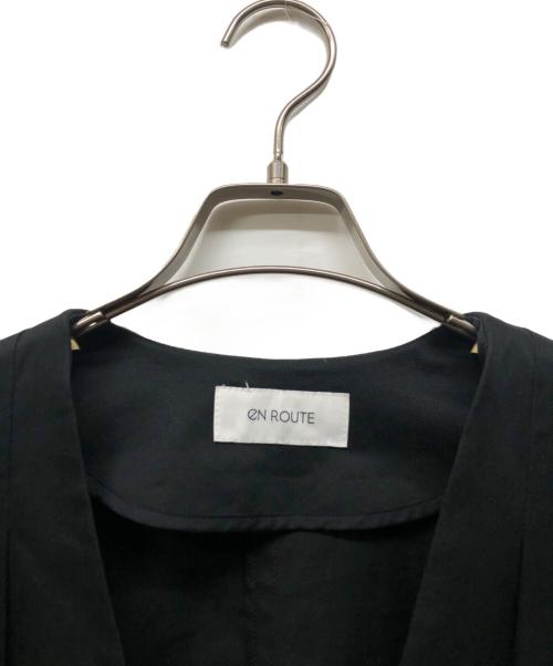 eN ROUTE（アンルート）EN ROUTE (アンルート) ロングコート ブラック サイズ:2の古着・服飾アイテム