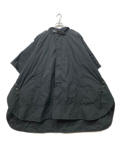DRAWER（ドゥロワー）Drawer (ドゥロワー) ポンチョ ブラック サイズ:38の古着・服飾アイテム