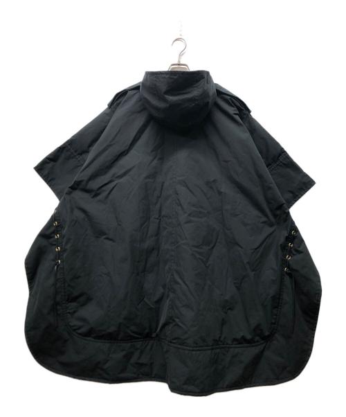 DRAWER（ドゥロワー）Drawer (ドゥロワー) ポンチョ ブラック サイズ:38の古着・服飾アイテム