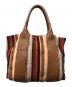 SEE BY CHLOE (シーバイクロエ) LAETZIA SMALL TOTE BAG ブラウン：10000円