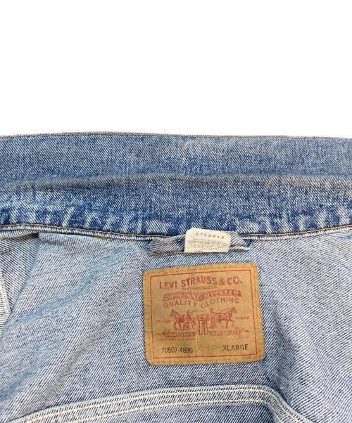 LEVI'S（リーバイス）LEVI'S (リーバイス) デニムジャケット ブルー サイズ:XLの古着・服飾アイテム