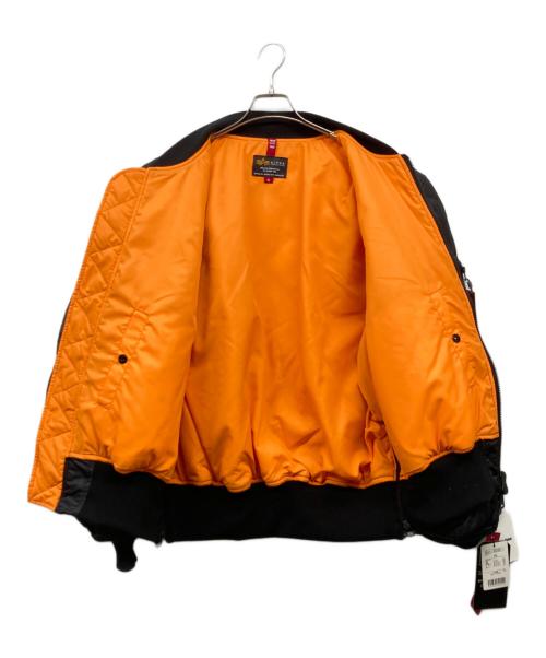 ALPHA INDUSTRIES（アルファインダストリーズ）ALPHA INDUSTRIES (アルファインダストリーズ) MONKEY TIME (モンキータイム) QUILTED MA1 ブラック サイズ:XL 未使用品の古着・服飾アイテム