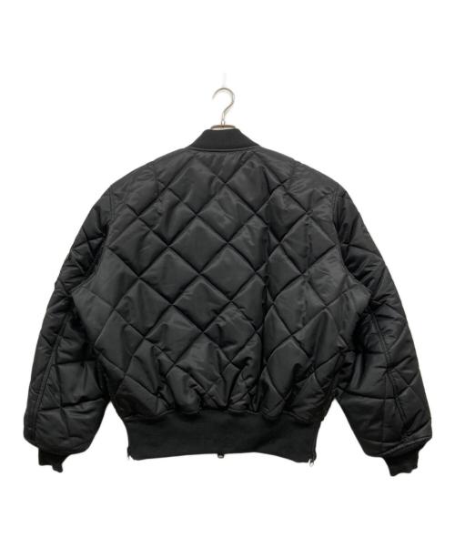 ALPHA INDUSTRIES（アルファインダストリーズ）ALPHA INDUSTRIES (アルファインダストリーズ) MONKEY TIME (モンキータイム) QUILTED MA1 ブラック サイズ:XL 未使用品の古着・服飾アイテム