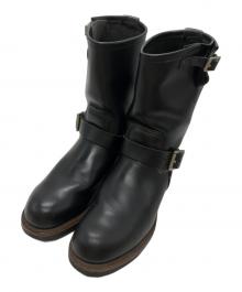 RED WING（レッドウィング）の古着「エンジニアブーツ」｜ブラック