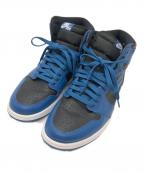 NIKEナイキ）の古着「Air Jordan 1 Retro High OG "Dark Marina Blue"」｜ブルー×ブラック