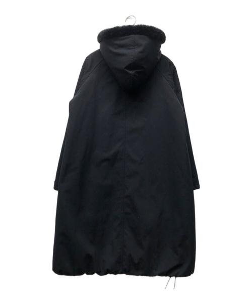 YONFA（ヨンファ）YONFA (ヨンファ) パデットファーコート ブラック サイズ:Sの古着・服飾アイテム