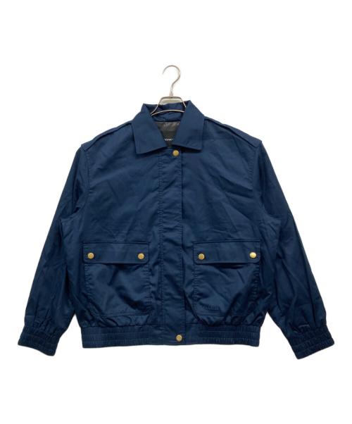 COACH（コーチ）COACH (コーチ) スナップ フロント ハリントン ボンバー ネイビー サイズ:Mの古着・服飾アイテム