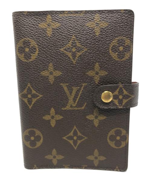 LOUIS VUITTON（ルイ ヴィトン）LOUIS VUITTON (ルイ ヴィトン) 手帳カバー ブラウンの古着・服飾アイテム
