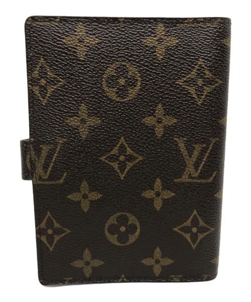LOUIS VUITTON（ルイ ヴィトン）LOUIS VUITTON (ルイ ヴィトン) 手帳カバー ブラウンの古着・服飾アイテム