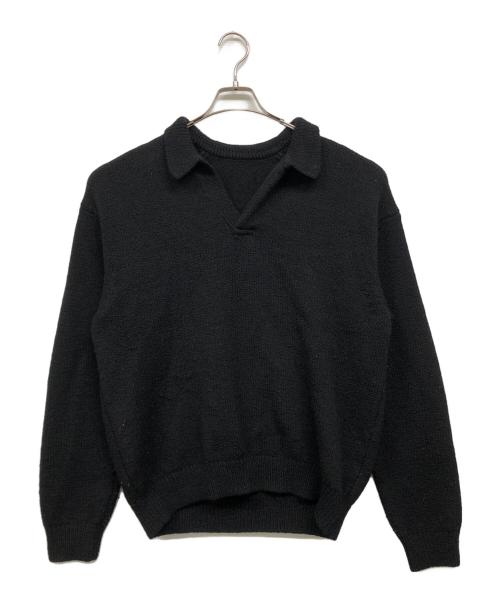 crepuscule（クレプスキュール）crepuscule (クレプスキュール) M-G Skipper L/S ブラック サイズ:1の古着・服飾アイテム