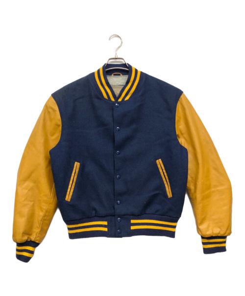 Golden Bear（ゴールデンベア）Golden Bear (ゴールデンベア) スタジャン ネイビー サイズ:Mの古着・服飾アイテム