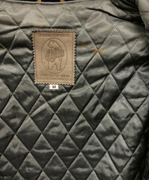 Golden Bear（ゴールデンベア）Golden Bear (ゴールデンベア) スタジャン ネイビー サイズ:Mの古着・服飾アイテム